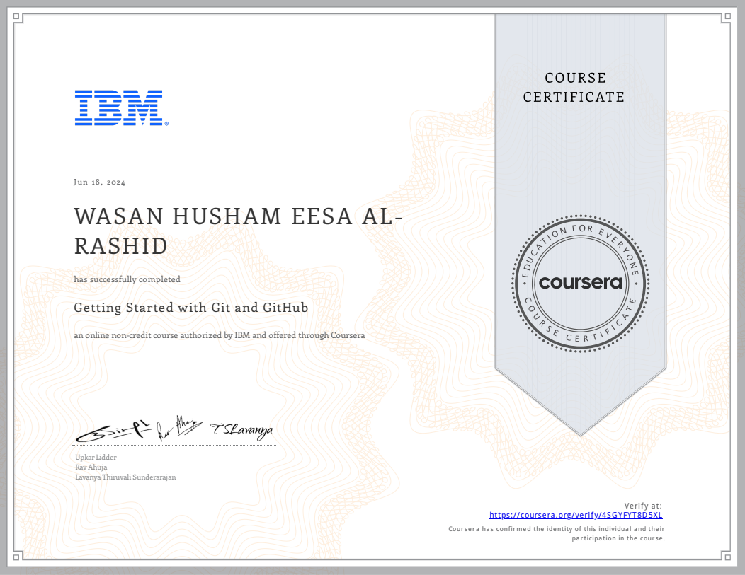 Certificate image