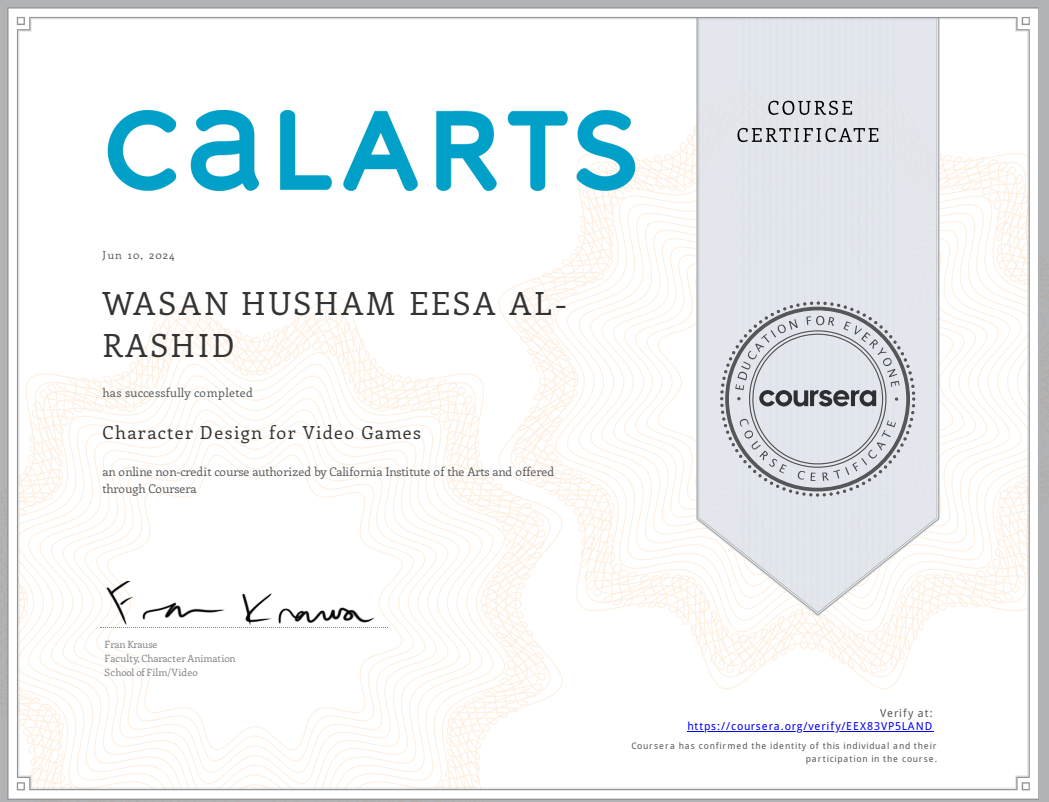 Certificate image