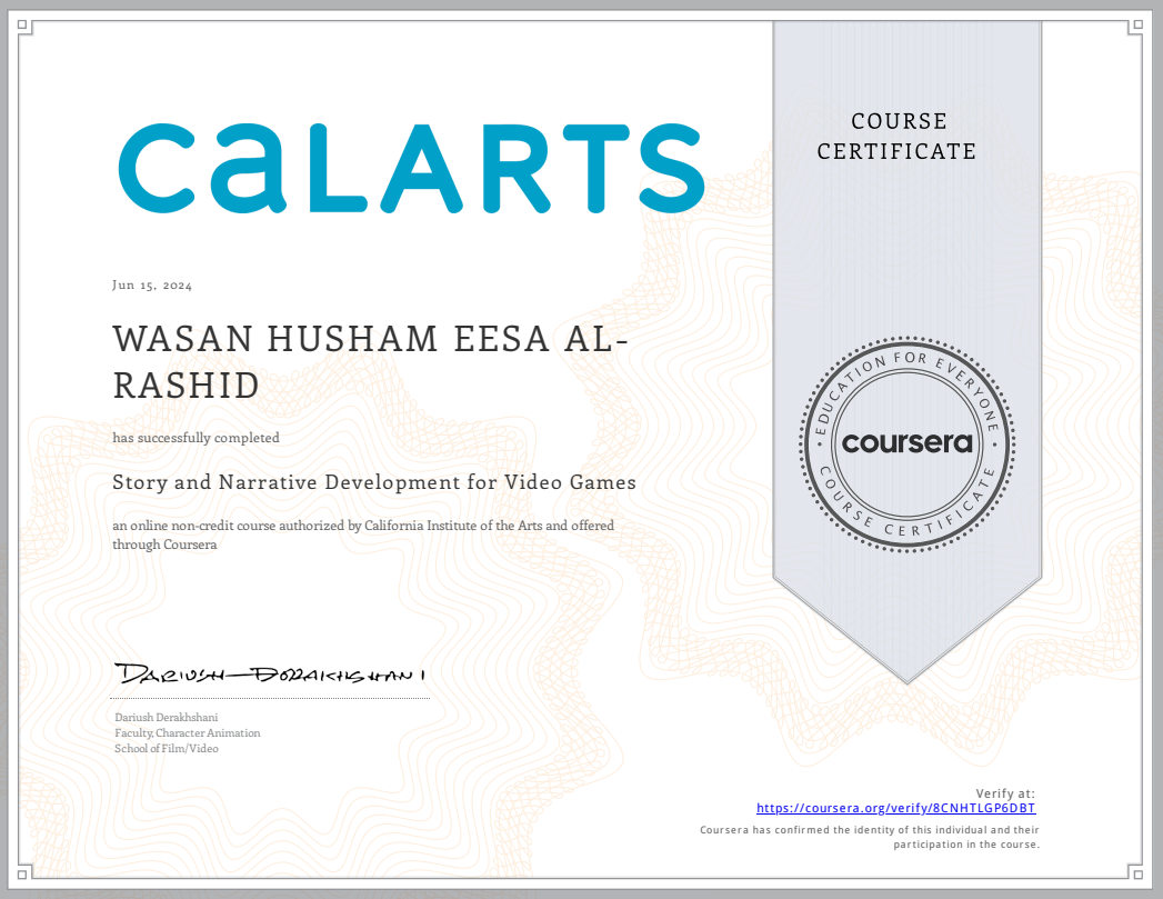 Certificate image